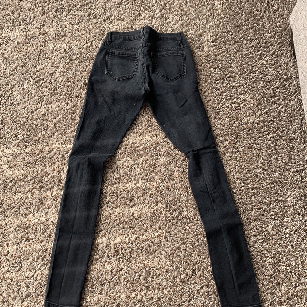 Black Ripped Jeans - Picture 2 of 2